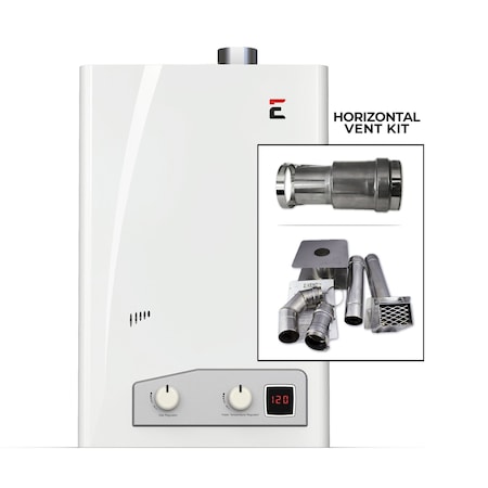 Eccotemp 14.5 " x 4 " x 23.75 " 74,500, Liquid Propane FVi12-LPH
